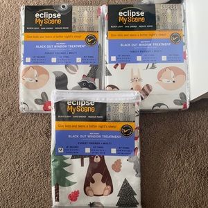 Kids room-Forrest Friends window treatments brand new never opened